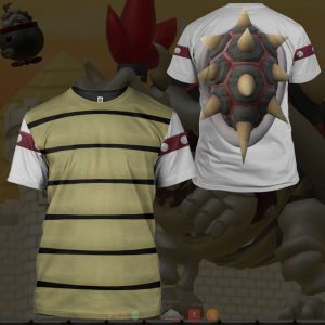 Mario Dry Bowser 3D Shirt