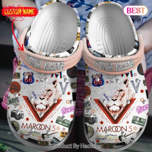 Maroon 5 Music Crocs Crocband Clogs Shoes Comfortable For Men Women and Kids