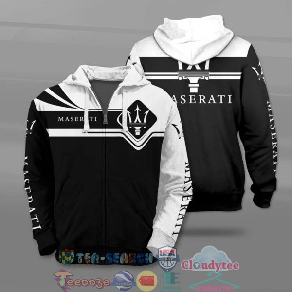 Maserati All Over Printed T-Shirt Hoodie