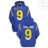 Matthew Stafford No 9 Los Angeles Rams Hoodie