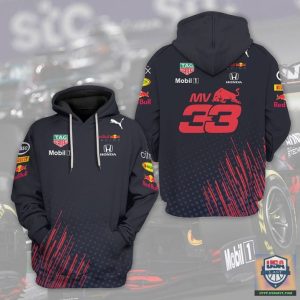 Max Verstappen Mv33 All Over Print Hoodie T-Shirt