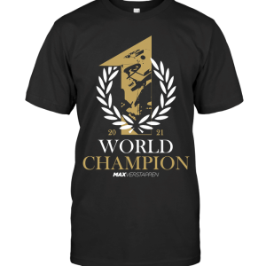 Max Verstappen World Champion 2021 3D Shirt