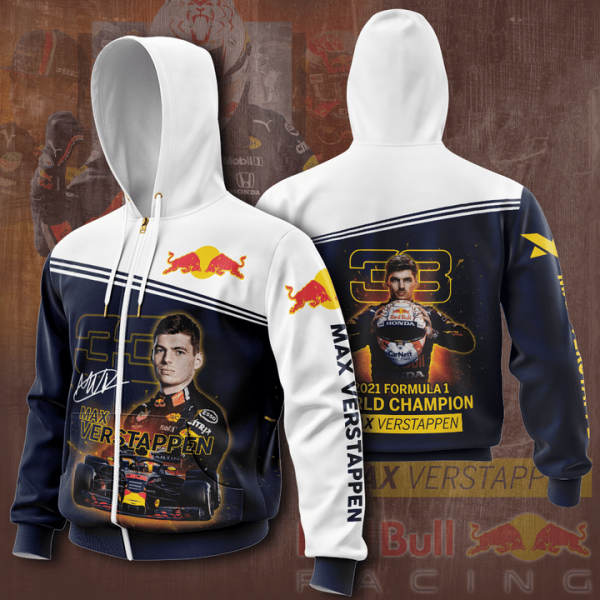 Max Verstappen World Champion Redbull Formula 1 3D Shirt