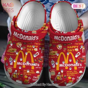 McDonald’s Food Drink Crocs Crocband Clogs Shoes Comfortable For Men Women and Kids