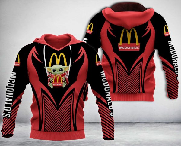 Mcdonald’S Baby Yoda 3D Hoodie