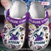 Melbourne Storm NRL Sport Crocs Crocband Clogs Shoes Comfortable For Men Women and Kids