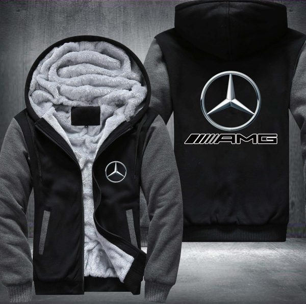 Mercedes Amg Fleece Hoodie Jacket