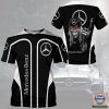 Mercedes Benz Death Skull 3D All Over Print Hoodie