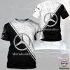 Mercedes Benz Logo 3D All Over Print Hoodie T-Shirt