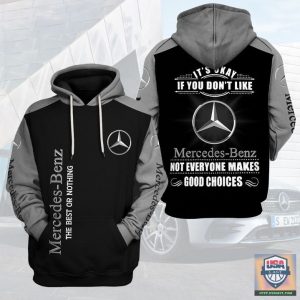 Mercedes Benz The Best Or Nothing 3D All Over Print Hoodie