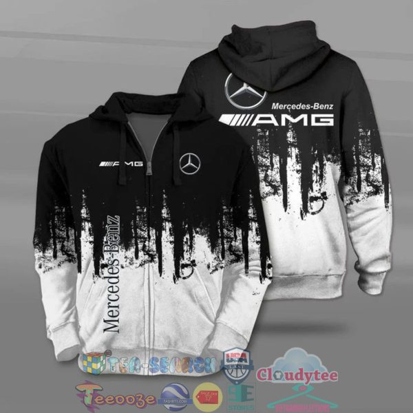 Mercedes Benz Ver 2 All Over Printed T-Shirt Hoodie