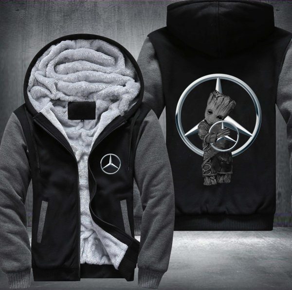 Mercedes Groot Fleece Hoodie Jacket