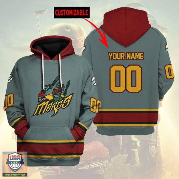 Mercs Game Custom Name And Number 3D Hoodie