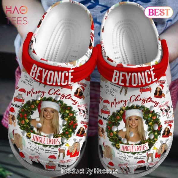 Merry Christmas Beyonce Music Crocs Crocband Clogs Shoes Comfortable For Men Women and Kids