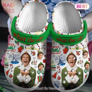 Merry Christmas Elf Movie Crocs Crocband Clogs Shoes Comfortable For Men Women and Kids