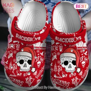 Merry Christmas Suicideboys Music Crocs Crocband Clogs Shoes Comfortable For Men Women and Kids