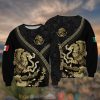 Mexican Coat Of Arms Tribal 3D Shirt