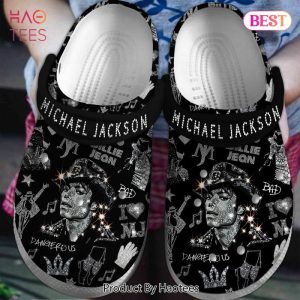 Michael Jackson Music Crocs Crocband Clogs Shoes Comfortable For Men Women and Kids