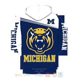 Michigan Wolverines Ncaa 3D Hoodie