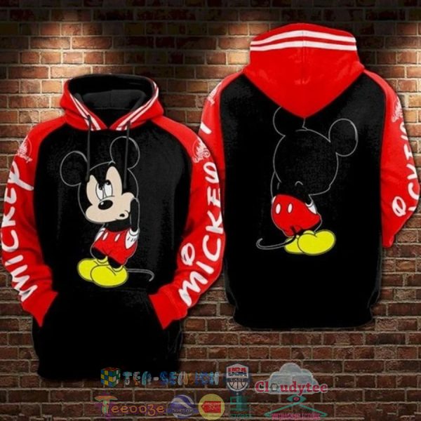 Mickey Mouse Comic 3D Hoodie