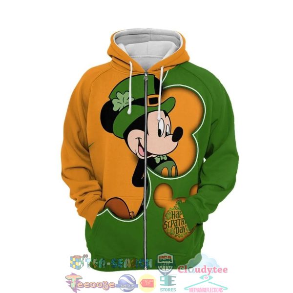 Mickey Mouse Irish St. Patrick’S Day 3D Hoodie