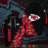 Mickey Mouse Nfl Kansas City Chiefs Logo Liv Black Red 3D Hoodie