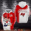 Mickey Mouse Nfl Tampa Bay Buccaneers Super Bowl Liv Champions 3D Hoodie