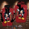 Mickey Mouse Writing 3D Hoodie