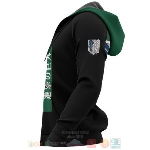 Mikasa Ackerman Attack On Titan Anime 3D Hoodie