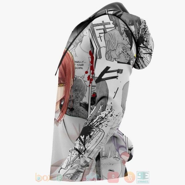 Mikima Custom Style Chainsaw Man Anime-Manga 3D Hoodie