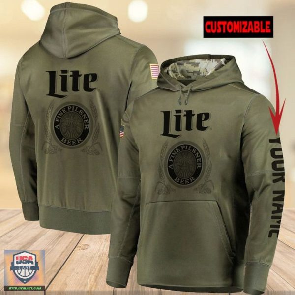 Mille Lite Army Custom Name 3D All Over Print Hoodie