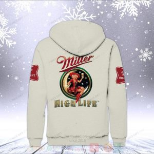 Miller High Life Fleece Zip Hoodie