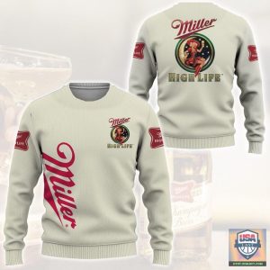 Miller Highlife 3D All Over Print Hoodie T-Shirt