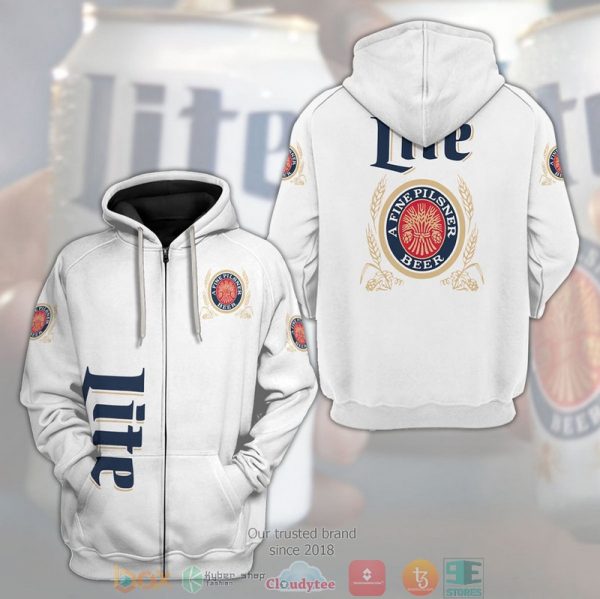 Miller Lite A Fine Pilsner Beer 3D Shirt