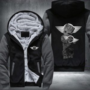 Mini Cooper Groot Fleece Hoodie Jacket