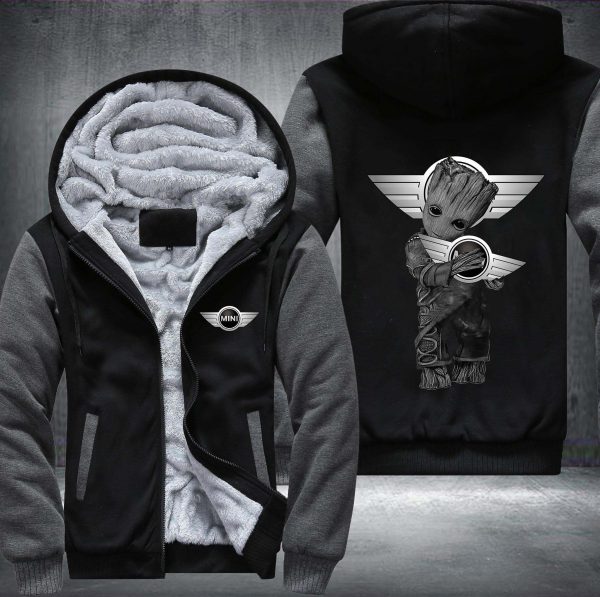 Mini Cooper Groot Fleece Hoodie Jacket