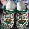 Minnesota Wild NHL Sport Crocs Crocband Clogs Shoes Comfortable For Men Women and Kids Exclusive