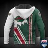 Minnesota Wild Nhl Ver 5 All Over Printed Hoodie