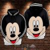 Minnie Mouse Big Face 3D Hoodie