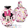 Minnie Pink Polkadot Pattern Disney Hoodie 3D