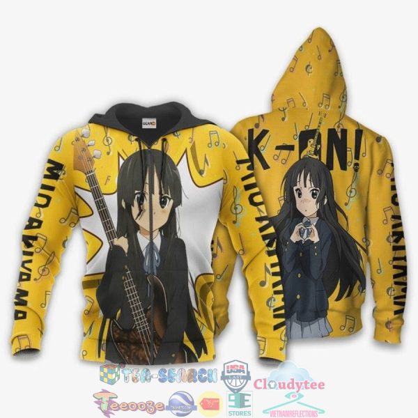 Mio Akiyama K-On Team Girls Rock Band 3D Hoodie