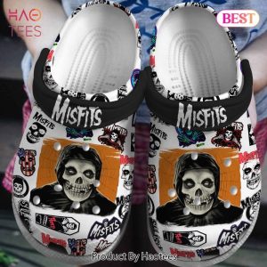 Misfits TV Series Crocs Crocband Clogs Shoes Comfortable For Men Women and Kids