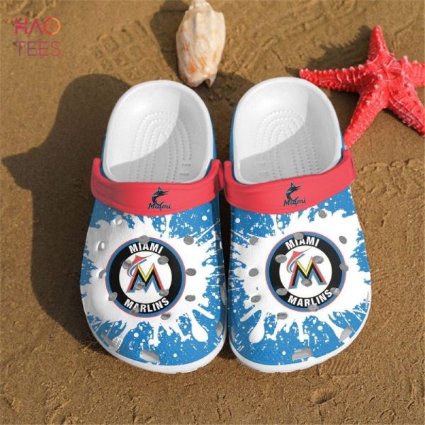 Mlb Miami Marlins Crocs Clog Shoes