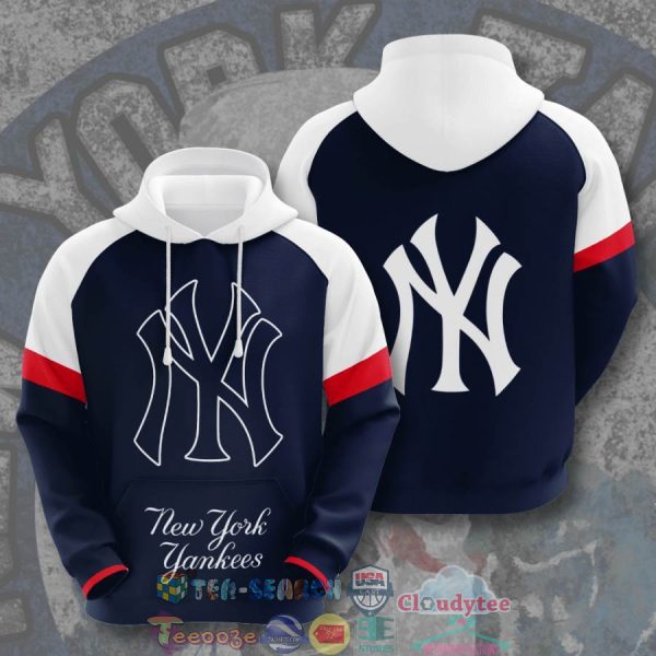 Mlb New York Yankees Hoodie 3D