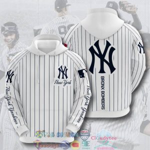 Mlb New York Yankees Uniform Bronx Bombers Hoodie 3D