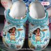 Moana Cartoon Crocs Crocband Clogs Shoes Comfortable For Men Women and Kids