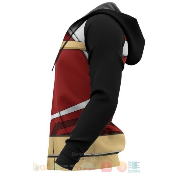 Momo Yaoyorozu Uniform Cosplay My Hero Academia Anime 3D Hoodie