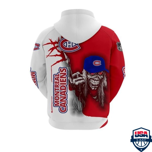 Montreal Canadiens Nhl Ver 12 All Over Printed Hoodie