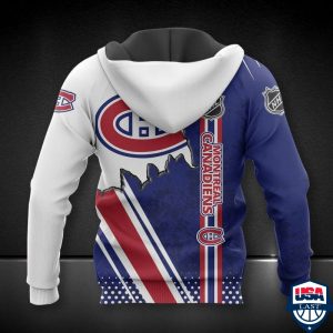 Montreal Canadiens Nhl Ver 3 All Over Printed Hoodie