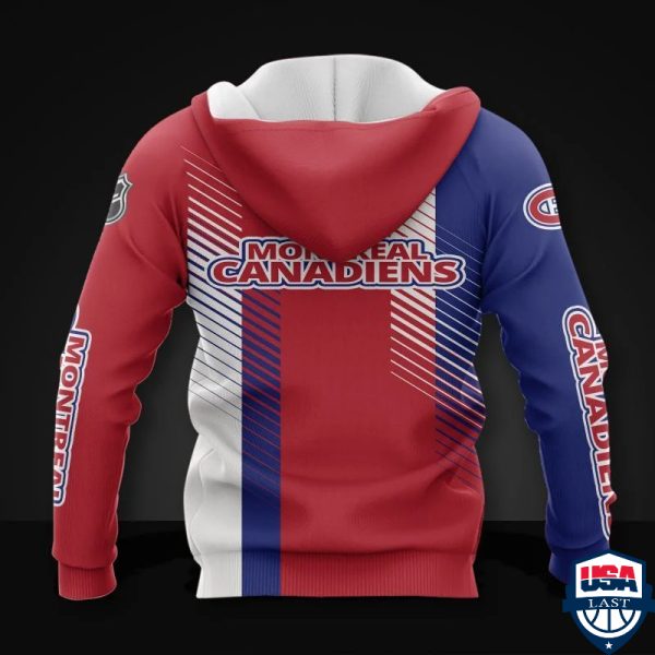 Montreal Canadiens Nhl Ver 5 All Over Printed Hoodie